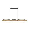 ITALUX Modern Függeszték Natano Fekete ITXPND-55362-40W-WO