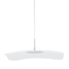 ITALUX modern LED függeszték blossom fehér króm átlátszó itxmd16098002-1a