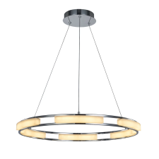 ITALUX Modern LED függeszték Theodore Króm ITXMD17006017-6A világítás