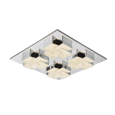 ITALUX modern LED mennyezeti lámpa clarise króm ezüst itxmx15083-4b-56w világítás