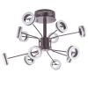 ITALUX Modern LED mennyezeti lámpa Metis Barna ITXAX16002-12A COFFE