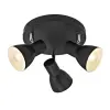 ITALUX Riado  fekete mennyezeti spotlámpa (IT-SPL-3422-3-BL) E14 3 izzós IP20