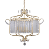 ITALUX Rinaldo arany pezsgő Függesztett lámpa (IT-PND-33057-6-CH.G) E14 6 izzós IP20