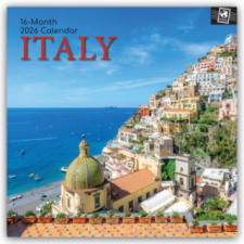  Italy - Italien 2026 - 16-Monatskalender – The Gifted Stationery Co. Ltd naptár, kalendárium