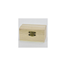  Íves tetejű dobozka, mérete: 90x55x53 mm dekorációs kellék