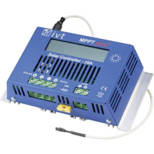 IVT MPPTplus 20A Napelem töltésszabályozó MPPT 12 V, 24 V 20 A (200036) - Akkumulátortöltés-vezérlők napelem