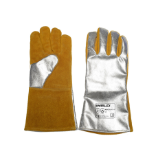 Iweld ALUKEVLAR Hegesztő védőkesztyű, bélelt, ALUMINIZÁLT kézháttal 10-es (50WEGK1410AL)