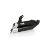 IXIL Dual Hyperlow L3XB Csendesítő Rozsdamentes Acél Fekete / Alumínium - Suzuki SV650S