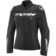 Ixon Ionix Lady női motoros kabát fekete-rózsaszín motoros kabát