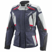 Ixon Női motoros kabát IXON Midgard szürke-kék-fekete motoros kabát