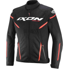 Ixon Striker 2 Air WP motoros kabát fekete-fehér-piros motoros kabát