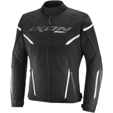 Ixon Striker 2 motoros kabát fekete-fehér motoros kabát