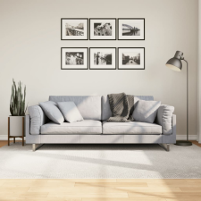  IZA krémszínű rövid szálú skandináv stílusú szőnyeg 160x230 cm lakástextília