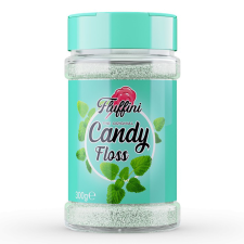 Ízesített vattacukor alapanyag – 300g – Menta sütés és főzés