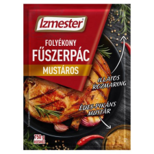 Ízmester mustáros folyékony fűszerpác 80 ml alapvető élelmiszer