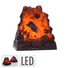  Izzó parázs LED-es 9cm dekorációs kellék