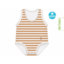 J Bimbi kombidressz 0-36 hó biopamut Summer csíkos karamell 12036 kombidressz, body
