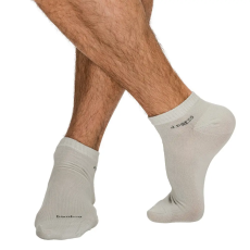 J.PRESS Férfi bambusz titokzokni - Light Grey