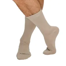 J.PRESS Férfi Öltönyzokni - Beige