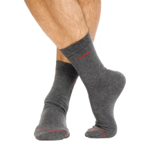 J.PRESS színes férfi öltönyzokni - Grey/Red