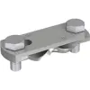 J. Pröpster GmbH J.Pröpster 111790 átlós nyitható keresztkapocs lapos 30mm/Rd 8-10mm StFz