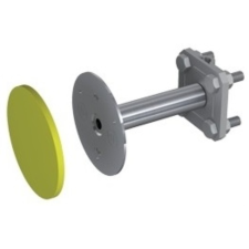 J. Pröpster GmbH J.Pröpster 112002 Földelés fixpont 80mm, keresztkapoccsal M12 V4A villanyszerelés