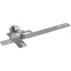 J. Pröpster GmbH J.Pröpster 662082 tetővezeték tartó, V2A, 23mm/L410mm univerzális alkalmazásokhoz