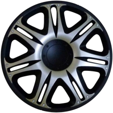J-TEC Dísztárcsa 14&quot; Nascar Silver-Black dísztárcsa