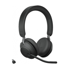 JABRA evolve2 65 usb-c ms stereo black fülhallgató, fejhallgató
