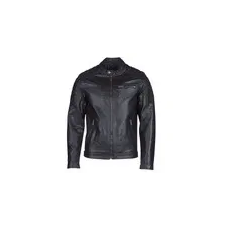 Jack &amp; Jones Bőrkabátok  JCOROCKY Fekete EU XXL férfi kabát, dzseki