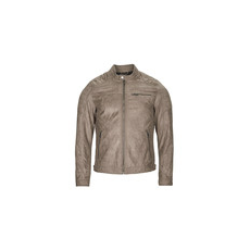 Jack & Jones Bőrkabátok  JJEROCKY JACKET Barna EU XL
