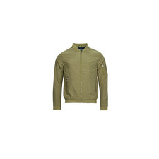 Jack &amp; Jones Dzsekik JJERUSH BOMBER Zöld EU M férfi kabát, dzseki