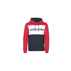 Jack & Jones Pulóverek JJELOGO BLOCKING Piros EU XS