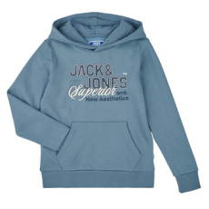 Jack & Jones Pulóverek JJELOGO SWEAT HOOD Kék 9 Jahre