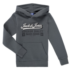 Jack & Jones Pulóverek JJELOGO SWEAT HOOD Szürke 11 Jahre