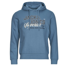 Jack &amp; Jones Pulóverek JJELOGO SWEAT Kék EU M férfi pulóver, kardigán