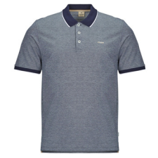 Jack &amp; Jones Rövid ujjú galléros pólók JPRBLUALVES SS POLO Kék EU XL férfi póló
