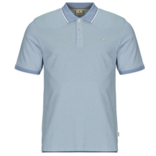 Jack &amp; Jones Rövid ujjú galléros pólók JPRBLUALVES SS POLO Kék EU XXL férfi póló
