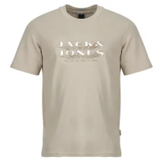 Jack & Jones Rövid ujjú pólók JCOFUSION JJ BRANDING Bézs EU M