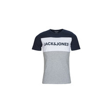 Jack &amp; Jones Rövid ujjú pólók JJELOGO BLOCKING TEE Sokszínű EU S férfi póló