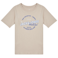 Jack & Jones Rövid ujjú pólók JJELOGO TEE SS O-NECK Bézs 11 Jahre