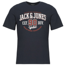Jack & Jones Rövid ujjú pólók JJELOGO Tengerész EU S