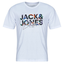 Jack &amp; Jones Rövid ujjú pólók JJGEPLAS Fehér EU L férfi póló