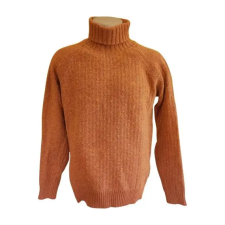  Jack &amp; Jones világosbarna férfi gyapjú pulóver (méret: M) férfi pulóver, kardigán