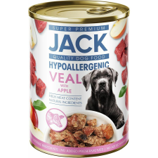 Jack Hipoallergén pástétom – Borjúhús Almával (400g) kutyaeledel