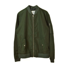 Jack Jack & Jones sötétzöld bomber dzseki – L férfi kabát, dzseki