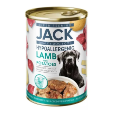Jack Jack hipoallergén pástétom bárányhús burgonyával-400 g kutyaeledel