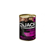 Jack kutya konzerv ragu bárány-rizs 400g kutyaeledel