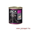  JACK KUTYAKONZERV 1/4 CSIRKÉVEL ÉS TEHÉNTŐGGYEL 855g