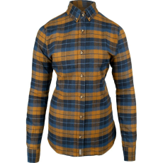  Jack Pyke Ladies Bleasdale flanel kockás női ing rozsdabarna-kék XS (8)